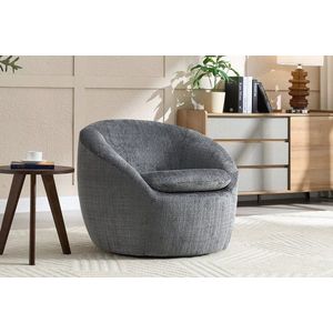 Otočné relaxační křeslo SALENI Dekorhome obraz