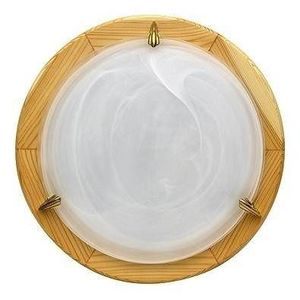 Stropní svítidlo Alabaster plafond 30 borovice 1X60W obraz
