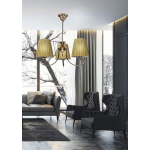 Lustr 3xE27 medový 54cm Mozart obraz