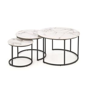 Konferenční stolek 3 ks GILDA Halmar obraz
