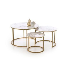 Konferenční stolek 3 ks GILDA Halmar obraz