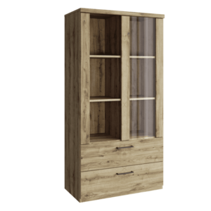 Vitrína DORSI 1W2S Tempo Kondela obraz