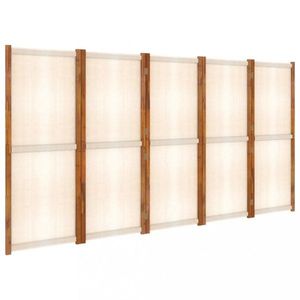 Paraván akáciové dřevo Dekorhome obraz