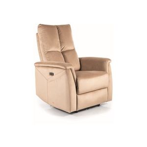 Masážní polohovací křeslo NEPTUN VELVET M Signal obraz