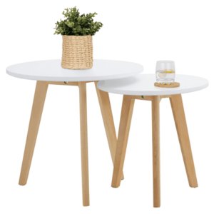 Odkládací stolek 2 ks MALTO NEW Tempo Kondela obraz