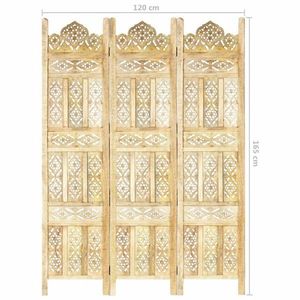 Dřevěný paraván Dekorhome obraz