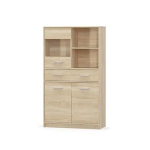 Vitrína TEYO 2D1W1S/80 Tempo Kondela obraz