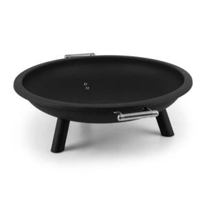 Blumfeldt Trino, ohniště, Ø 80 cm, krb na terasu, ocel, černé obraz