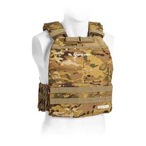 Capital Sports Battlevest 2.0, zátěžová vesta, 2x 2 závaží 5, 75 (2, 6) a 8, 75 lbs (4, 0 kg), camo obraz