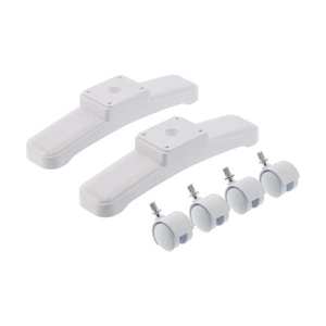 Klarstein Stojací nohy – Bornholm bílé obraz