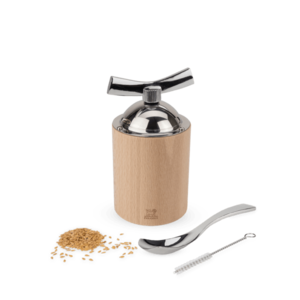 Peugeot Mlýnek na lněné semínko Isen, 13 cm + nerezová lžička a kartáček 34535 obraz