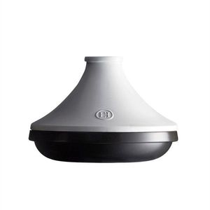 Emile Henry Keramická tajine na indukci Delight, břidlicová s bílým víkem, Ø 26 cm 779567 obraz