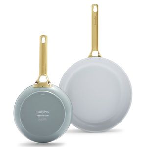 GreenPan Sada 2 nepřilnavých keramických pánví Padova 20 + 26 cm, šedomodrá CC008478-001 obraz