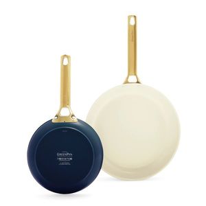 GreenPan Sada 2 nepřilnavých keramických pánví Padova 20 + 26 cm, tmavě modrá CC008492-001 obraz
