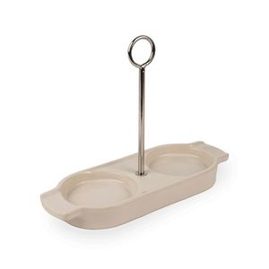 Peugeot Keramický stojánek na mlýnky s rukojetí Linéa, slonová kost 44510 obraz