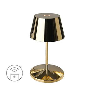 Villeroy & Boch Nabíjecí LED lampa do exteriéru / interiéru Seoul, 20 cm, gold 97206 obraz