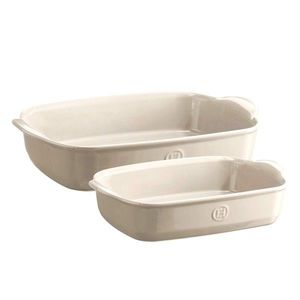 Emile Henry EH Set zapékacích forem, 9650 a 9652, slonová kost 029802 obraz
