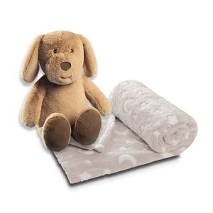 Hermann Biederlack Dětská deka s plyšovým pejskem Maxem, 75 x 100 cm 822390 obraz