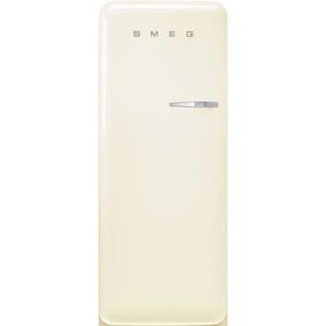 Smeg Chladnička s mrazícím boxem FAB28L, 244 l/26 l, levé otvírání, 153x60 cm, krémová FAB28LCR6 obraz