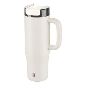 Zwilling Nerezový termohrnek s ouškem Thermo Plus, 0, 9 l, krémová 1034342 obraz