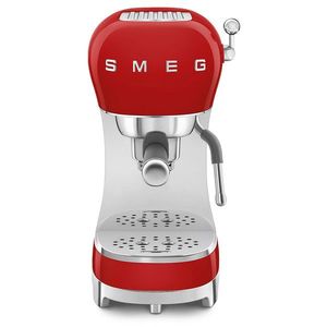 Smeg Pákový kávovar na espresso/cappucino ECF02, 50's Retro Style, červená ECF02RDEU obraz
