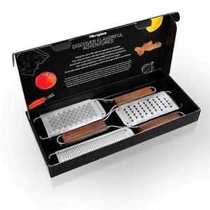 Microplane Microplane Master set struhadel 3ks (43320+43308+43308), dřevěná rukojeť 36159 obraz
