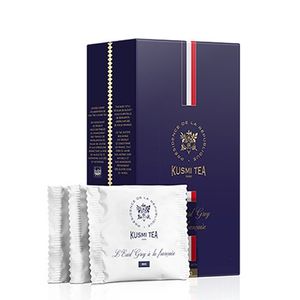 Kusmi Tea Porcovaný černý čaj Earl Grey l'Elysée Bio, 24 sáčků (48 g) 21298A1170 obraz