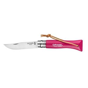 Opinel VRI N°06 nůž Trekking, malinová, 7 cm 2201 obraz