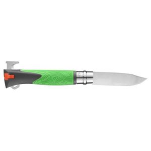 Opinel Zavírací nůž VRI N°12 Inox Explore s odstraňovačem klíšťat a pišťalkou, 10 cm, zelená 002454 obraz