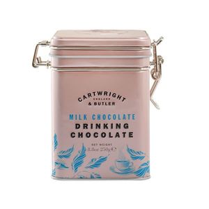 Cartwright & Butler CARTWRIGHT & BUTLER Horká mléčná čokoláda v plechové dóze 250g 4909 obraz