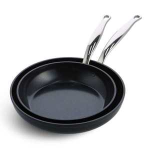 GreenPan GreenPan BARCELONA PRO 2 dílná sada pánví 24 + 28 cm, černá CC005336-001 obraz