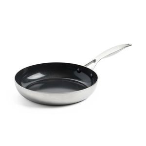 GreenPan Nerezová pánev s keramickým nepřilnavým povrchem, Geneva, Ø 20 cm CC004778-001 obraz