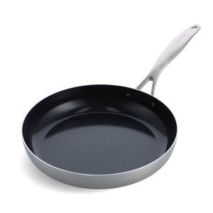 GreenPan Nerezová pánev s keramickým nepřilnavým povrchem, Geneva, Ø 28 cm CC004780-001 obraz