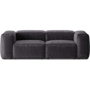 Tmavě šedá manšestrová pohovka 224 cm Bergamo – Cosmopolitan Design obraz