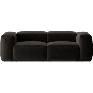 Černá pohovka 224 cm Bergamo – Cosmopolitan Design obraz