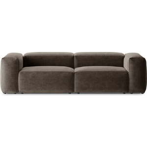 Hnědá pohovka 264 cm Bergamo – Cosmopolitan Design obraz