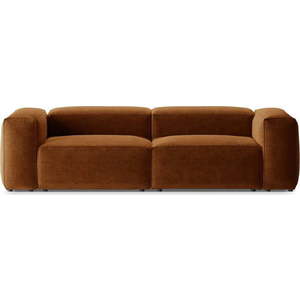 Pohovka v cihlové barvě 264 cm Bergamo – Cosmopolitan Design obraz