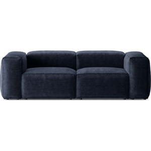 Tmavě modrá manšestrová pohovka 224 cm Bergamo – Cosmopolitan Design obraz