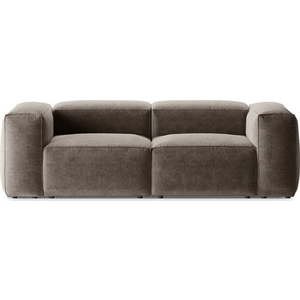 Hnědá pohovka 224 cm Bergamo – Cosmopolitan Design obraz