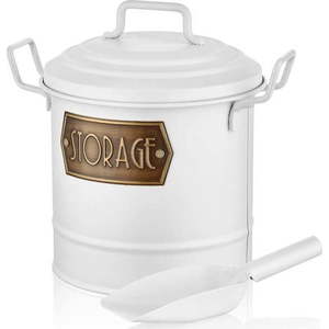 Ocelová dóza na potraviny s lopatkou – Hermia obraz