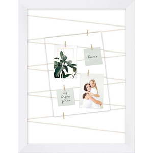 Bílý rámeček na zeď 40x50 cm – knor obraz