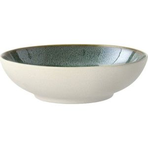 Bílá/zelená miska z kameniny 900 ml Gastro White/Green – Bitz obraz