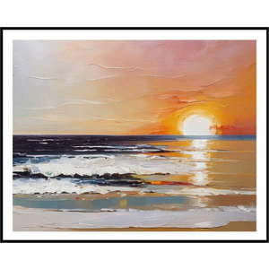 Obraz 40x50 cm Sunset on the Beach obraz