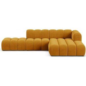 Žlutá rohová pohovka (pravý roh) Lupine – Micadoni Home obraz