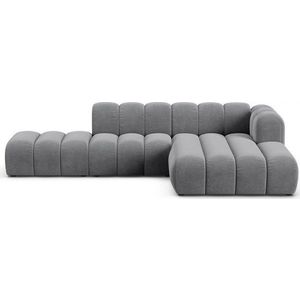 Světle šedá rohová pohovka (pravý roh) Lupine – Micadoni Home obraz