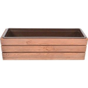 Dřevěný truhlík 51 cm Modern – Rojaplast obraz