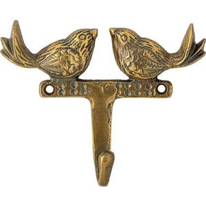 Kovový háček ve zlaté barvě Fredo – Bloomingville obraz