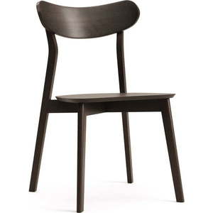 Hnědé jídelní židle v dekoru dubu v sadě 2 ks Safina – Kave Home obraz