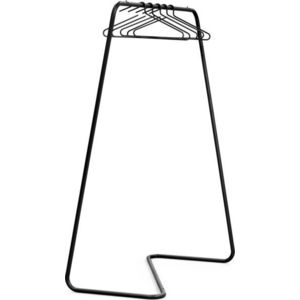 Černý ocelový stojan na oblečení 118x160x57 cm Hang-On – Spinder Design obraz