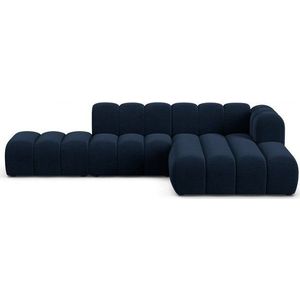 Tmavě modrá rohová pohovka (pravý roh) Lupine – Micadoni Home obraz